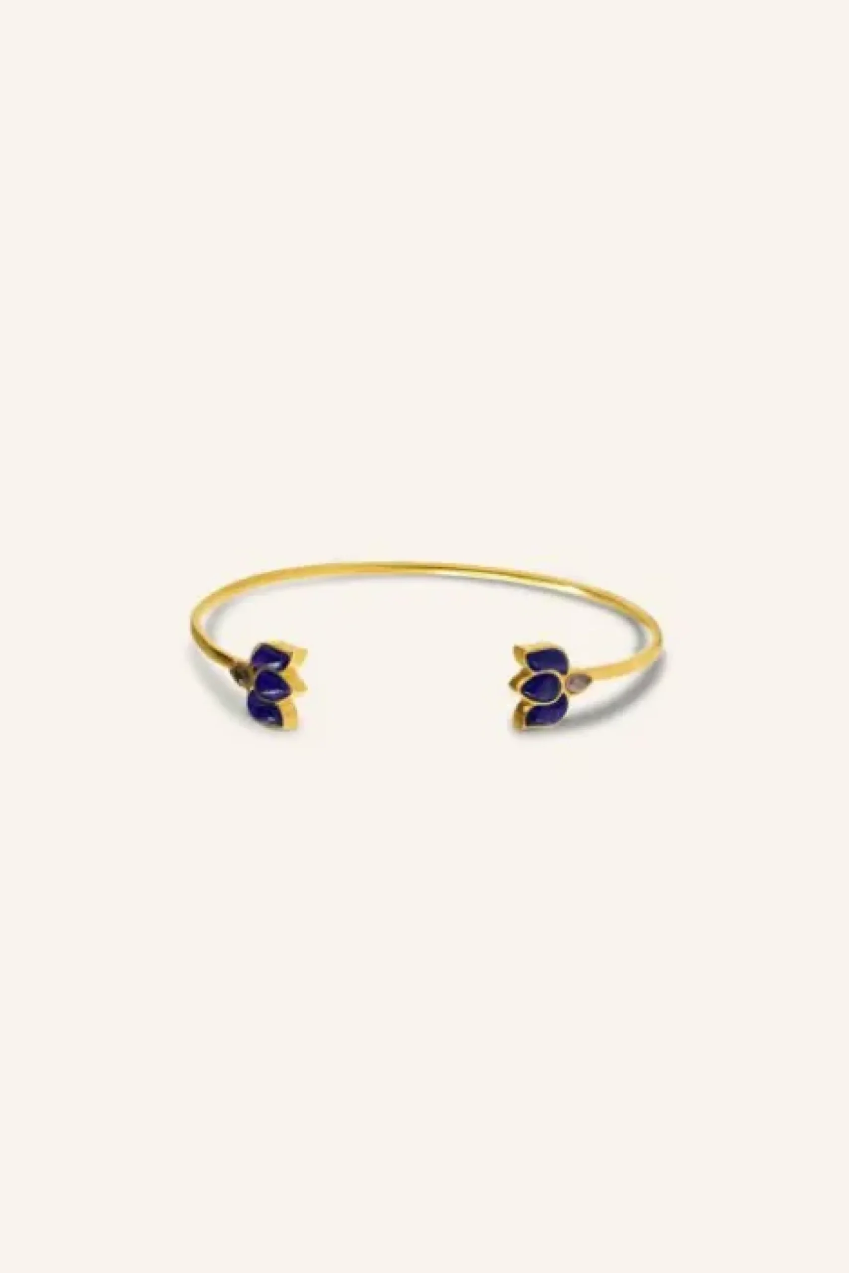 By bar Bijoux<lotus bracelet | blue