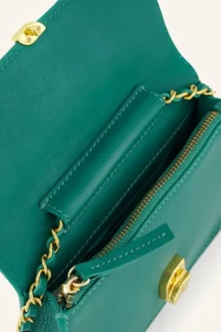 By bar Sacs<loua leather bag | peacock green