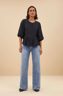 By bar Chemisiers<louis blouse | midnight