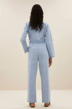 By bar Combinaisons<louise denim suit | light denim