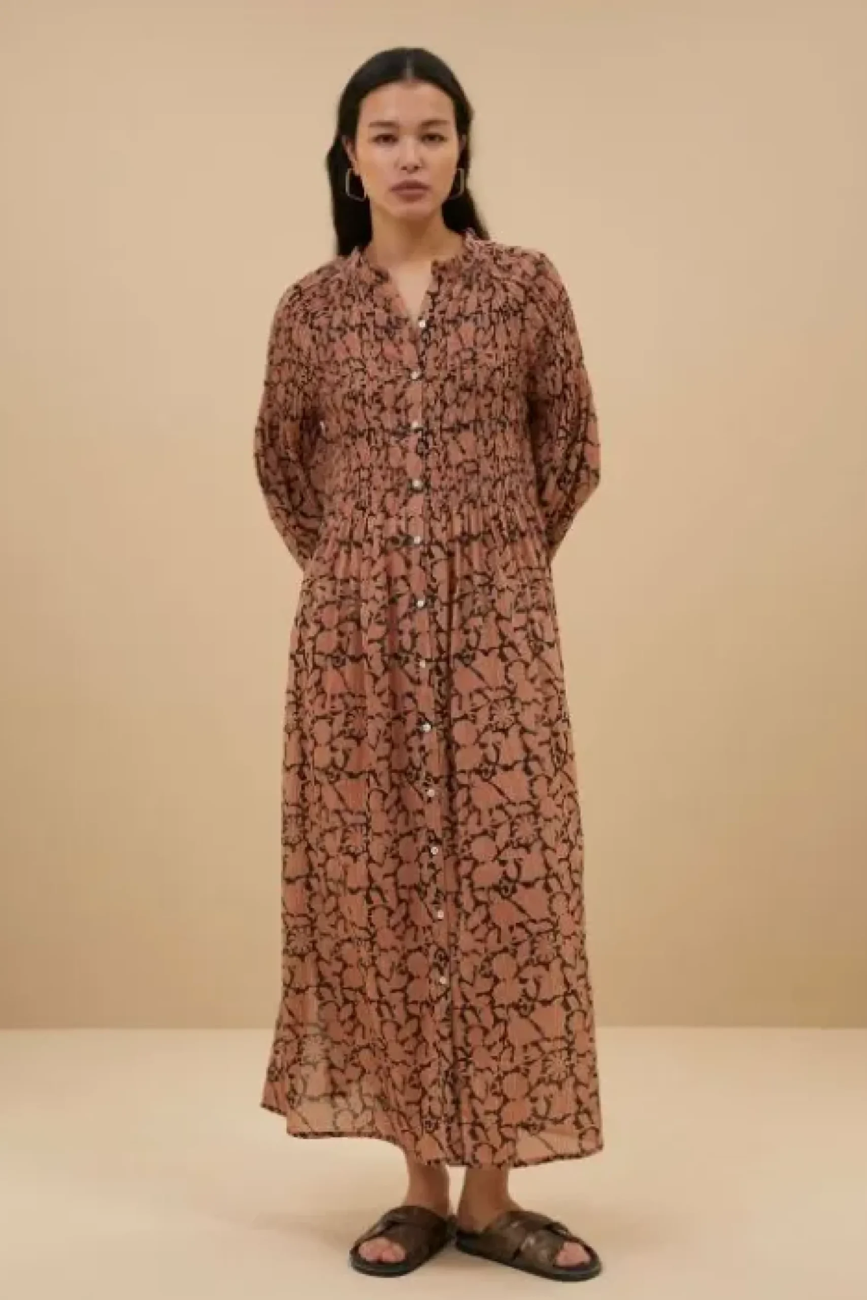 By bar Robes<loulou anika dress | anika print