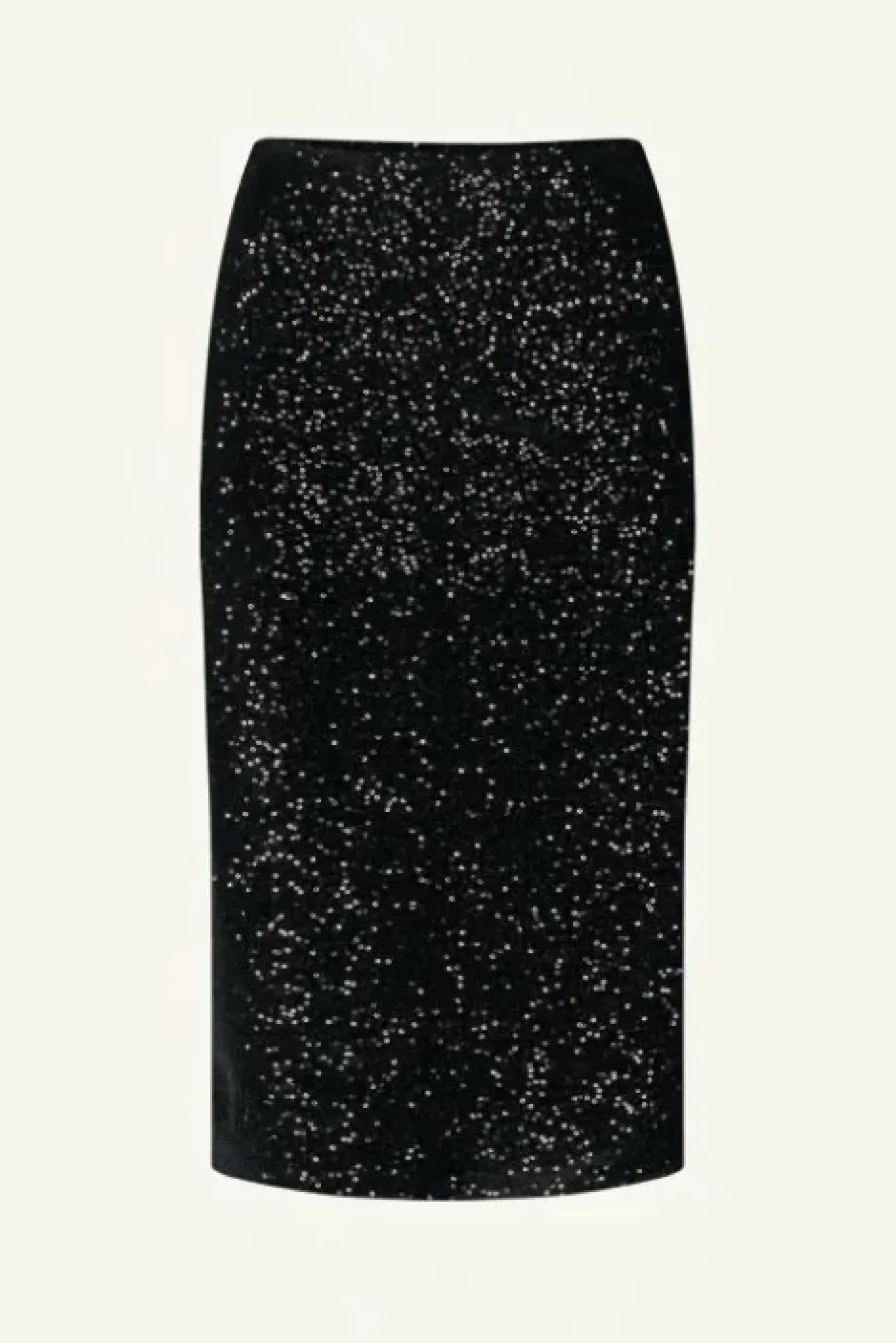 By bar Jupes<luca sequin skirt | black