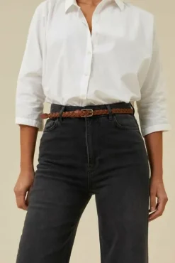 By bar Ceintures<luna belt | cognac