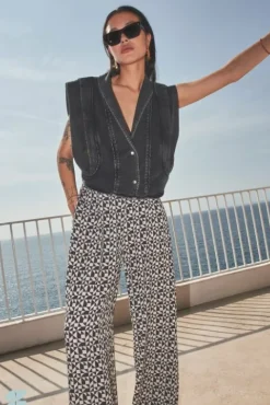 By bar Pantalon<mara graphic pant | graphic print