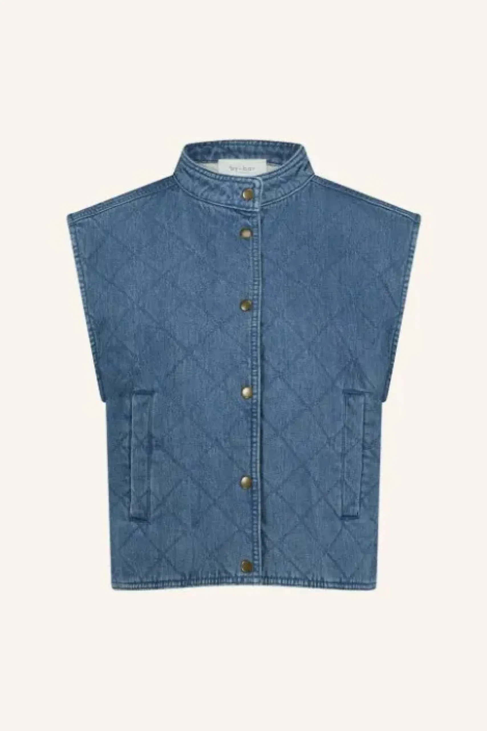 By bar Vestes<mave denim sleeveless jacket | denim