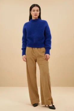 By bar Pantalon<mees cord pants | camel