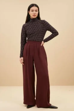 By bar Tops & T-shirts<mesh paisley top | paisley dots