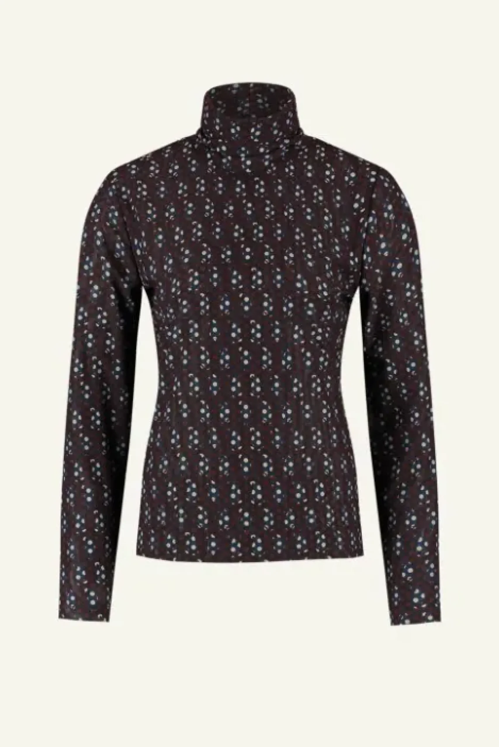 By bar Tops & T-shirts<mesh paisley top | paisley dots