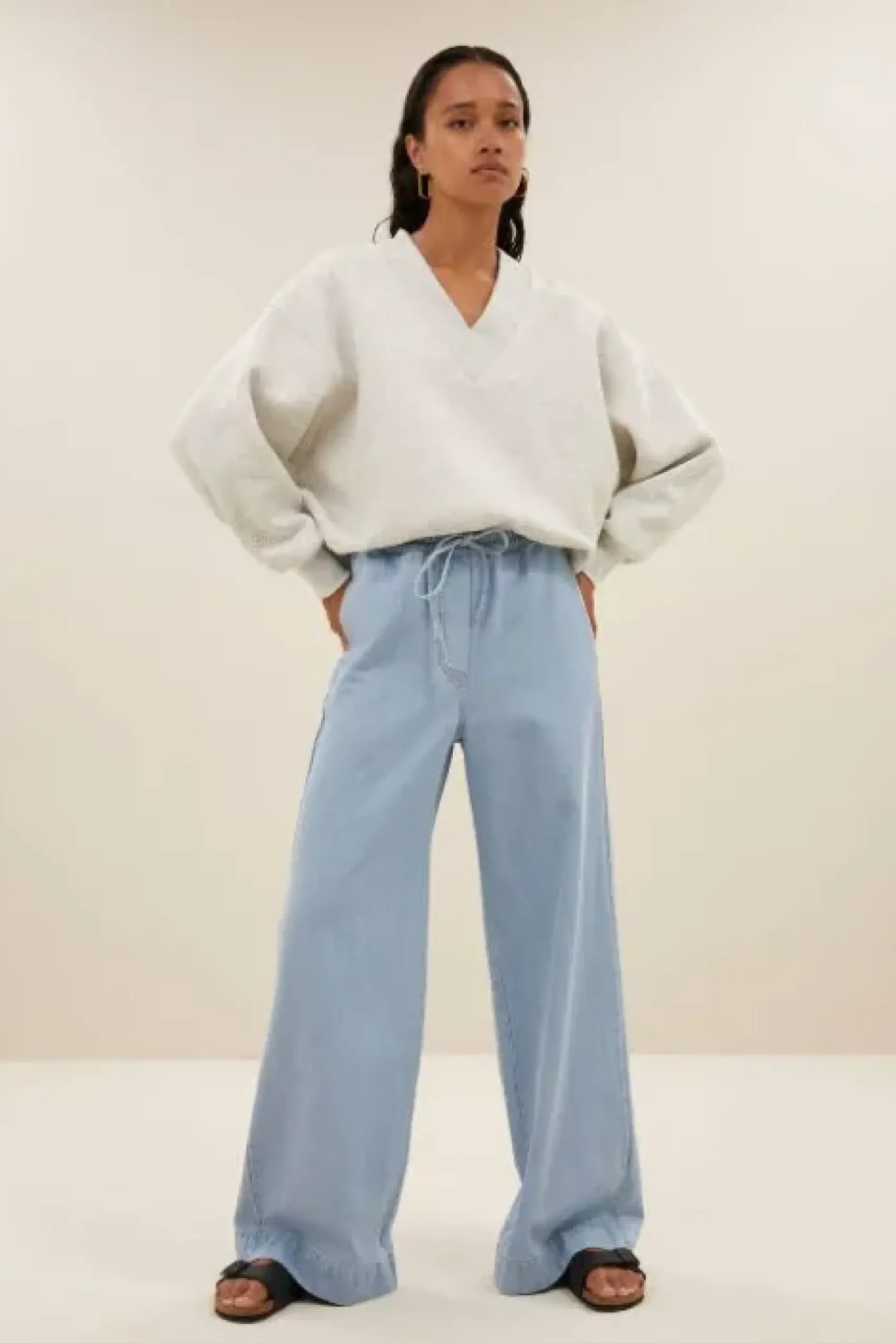 By bar Pulls|Maillots<momo sweater | light grey melee