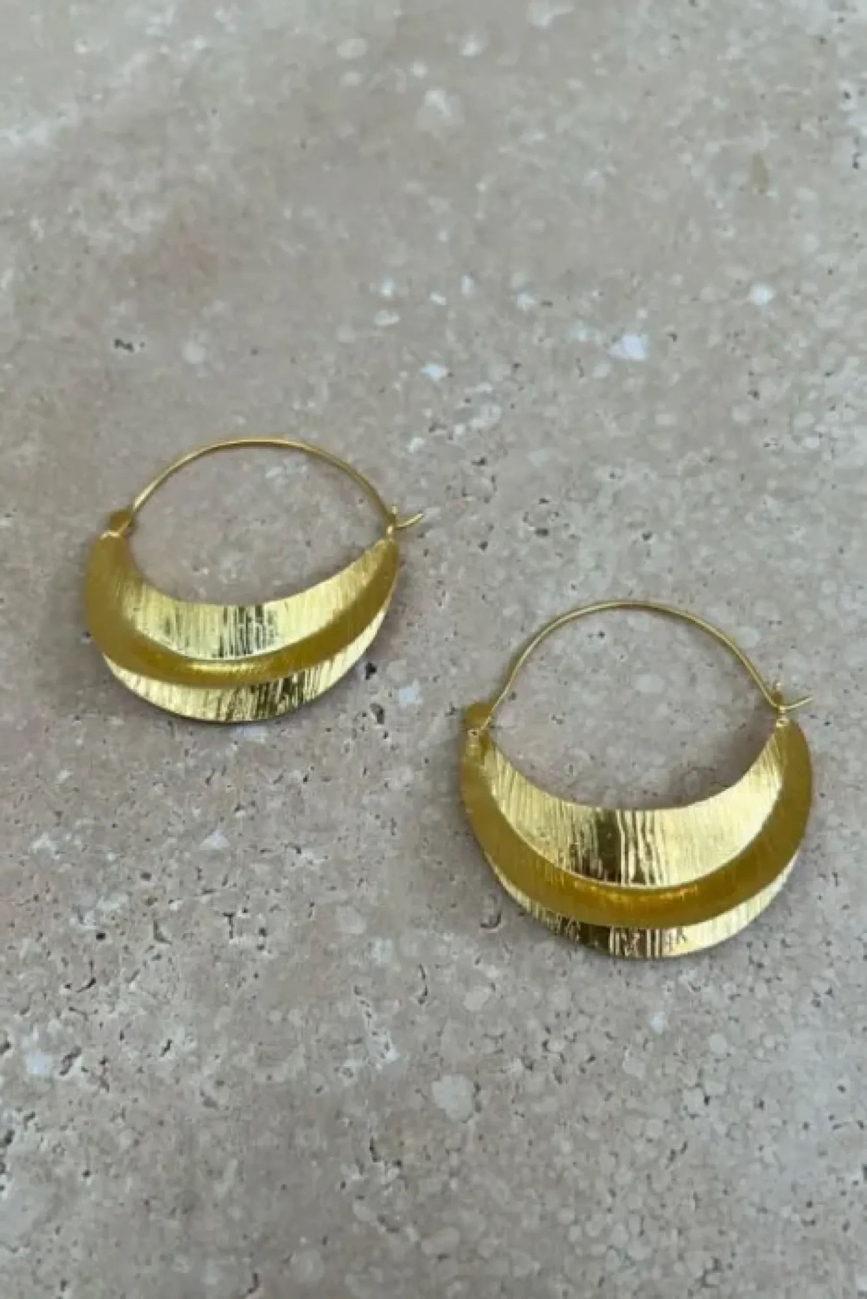 By bar Boucles D'oreilles|Bijoux<moon earring | gold