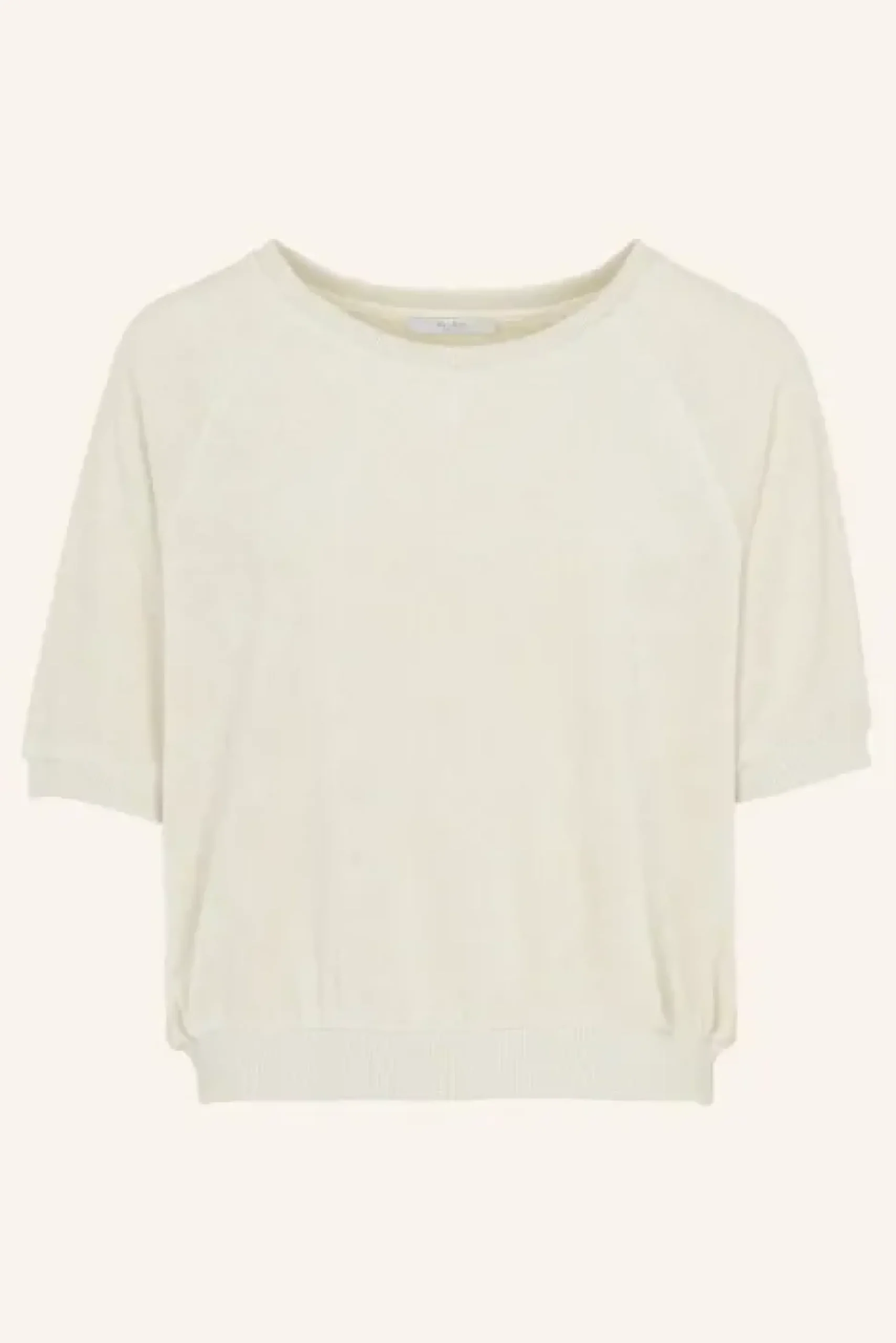 By bar Tops & T-shirts<neva slub top | almond