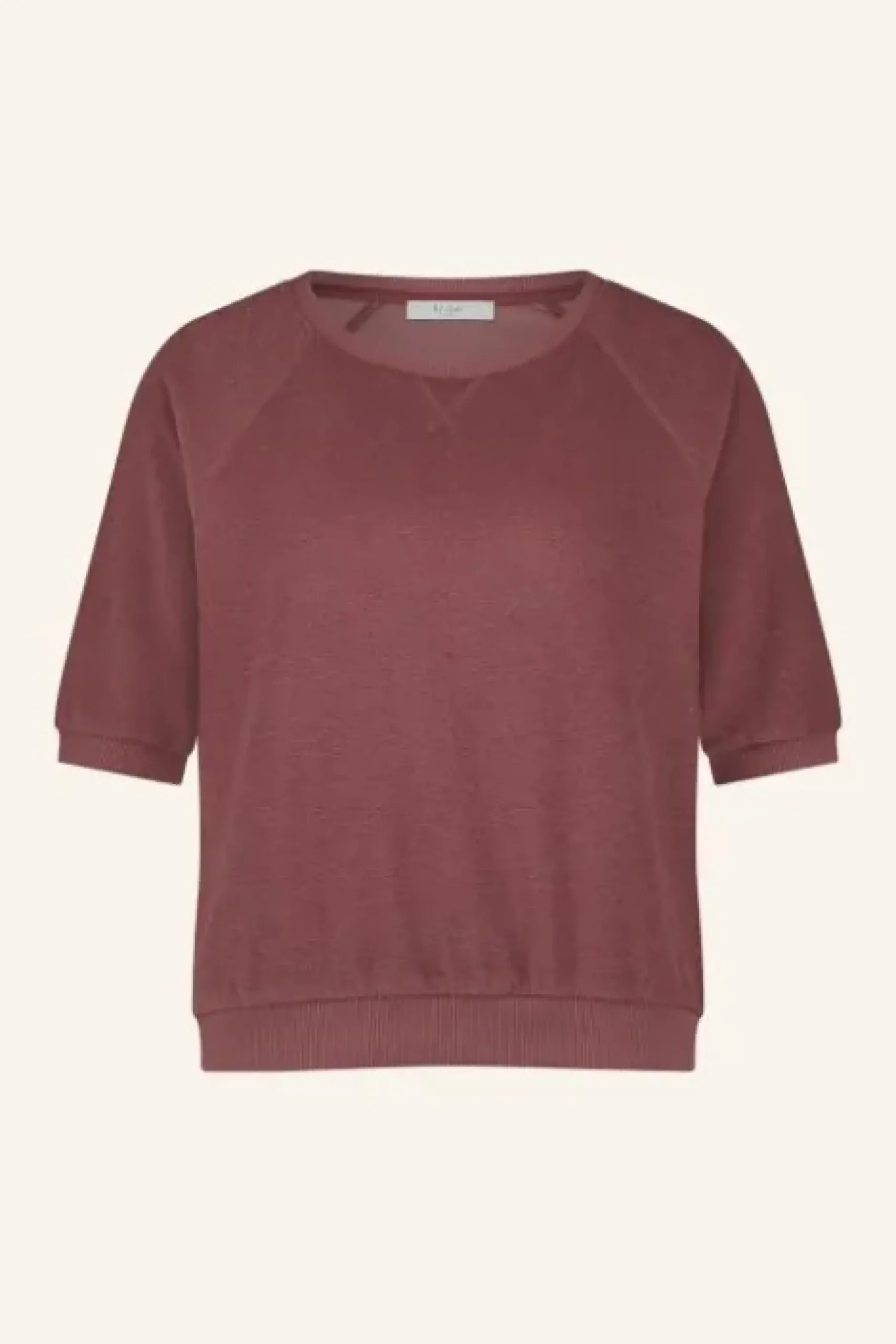 By bar Tops & T-shirts<neva slub top | bright plum