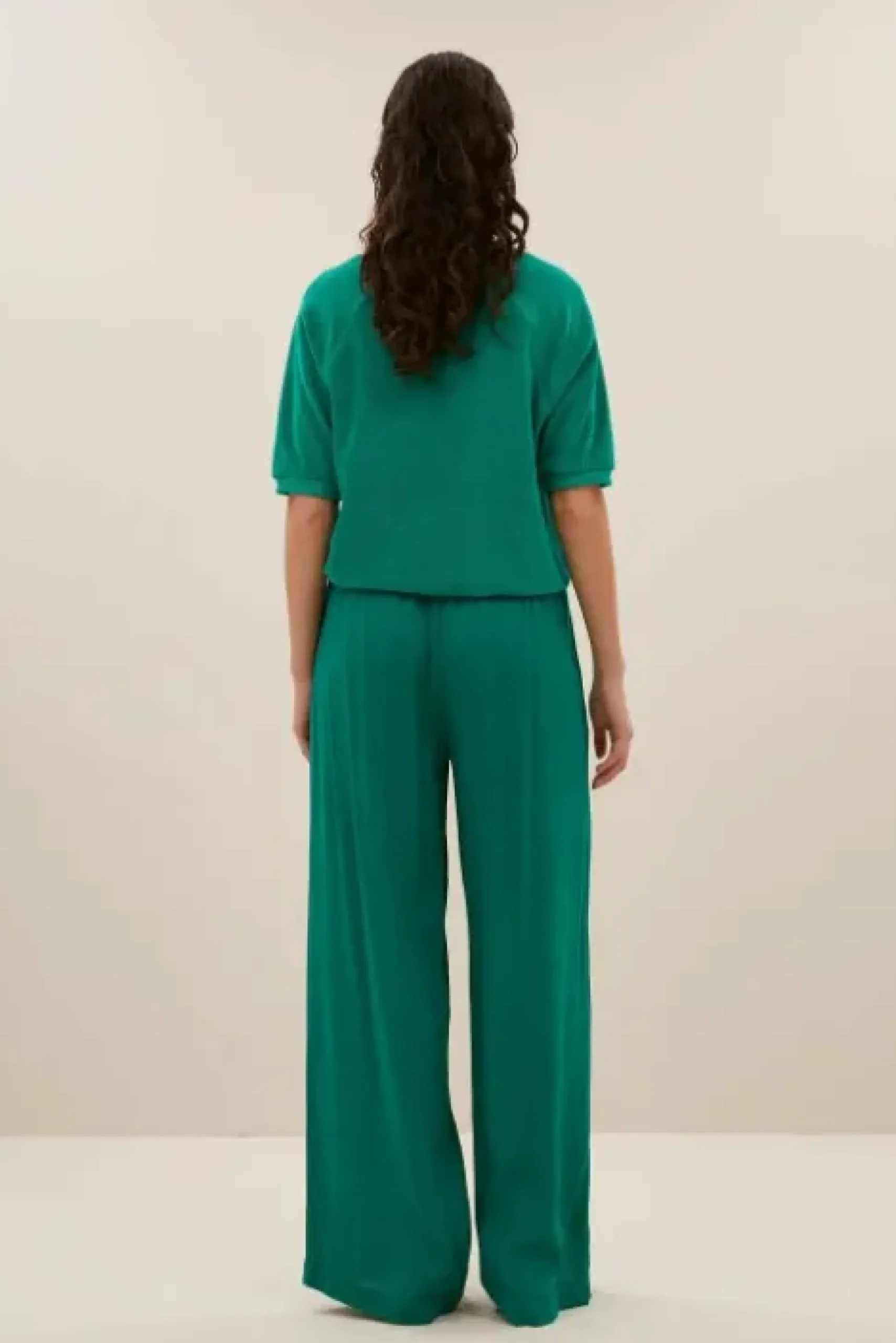 By bar Tops & T-shirts<neva slub top | green lake