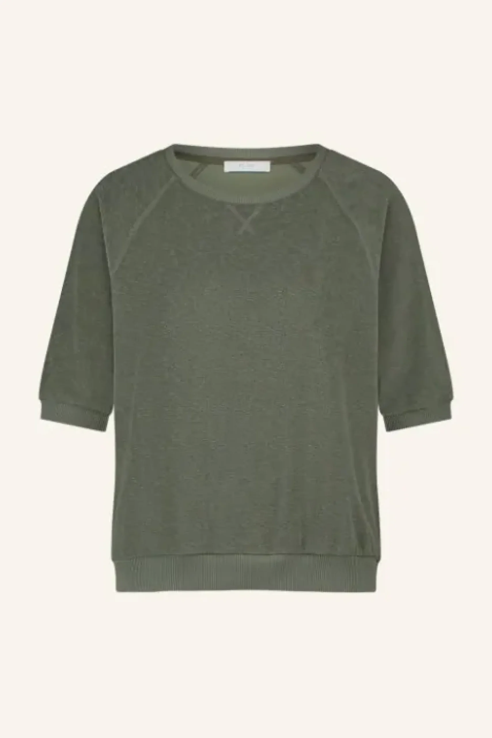By bar Tops & T-shirts<neva slub top | mulled basil
