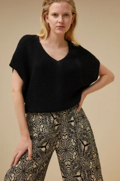 By bar Maillots<new ale top | jet black