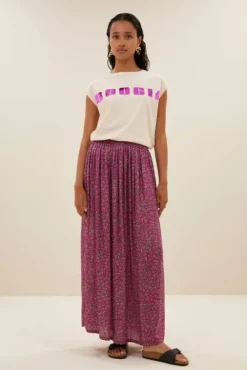 By bar Jupes<nina saree skirt | saree print