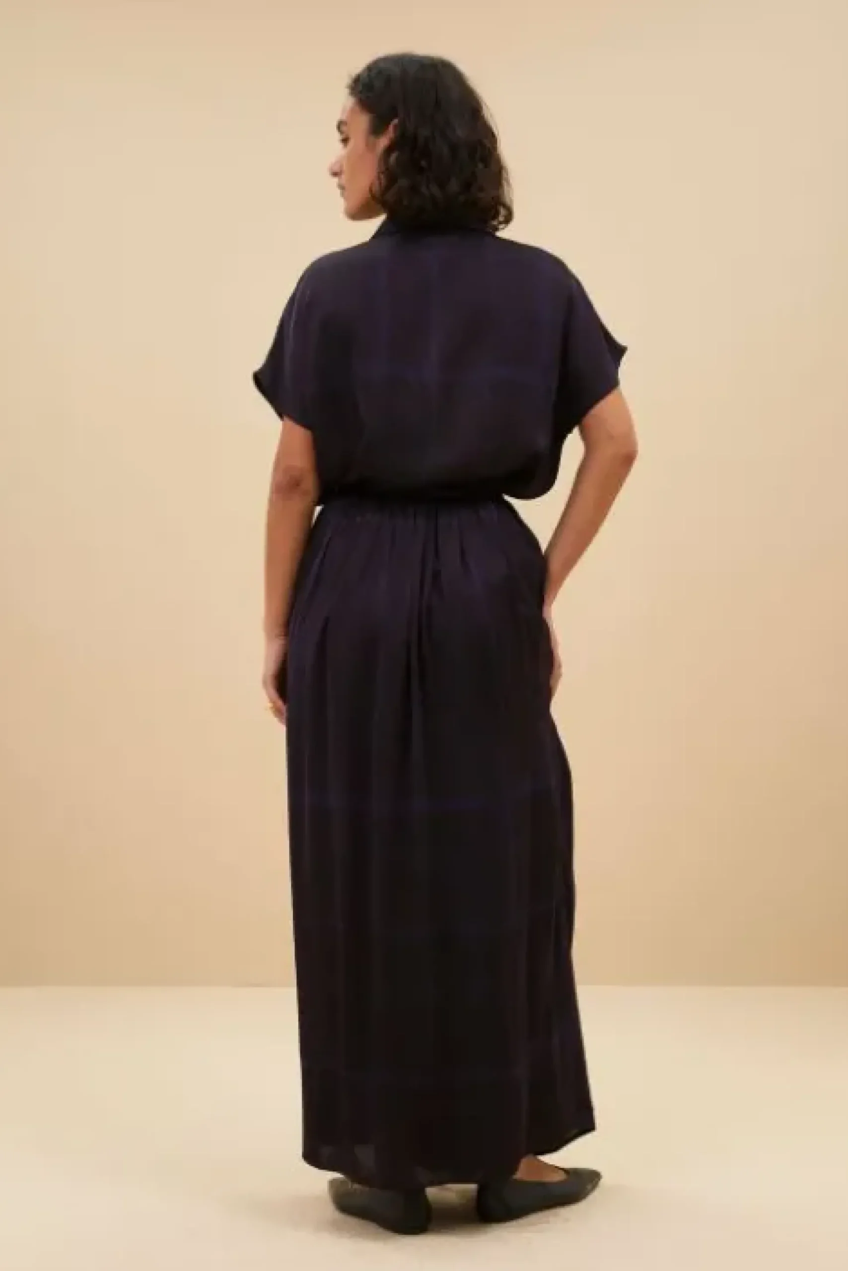 By bar Jupes<nina square skirt | square print
