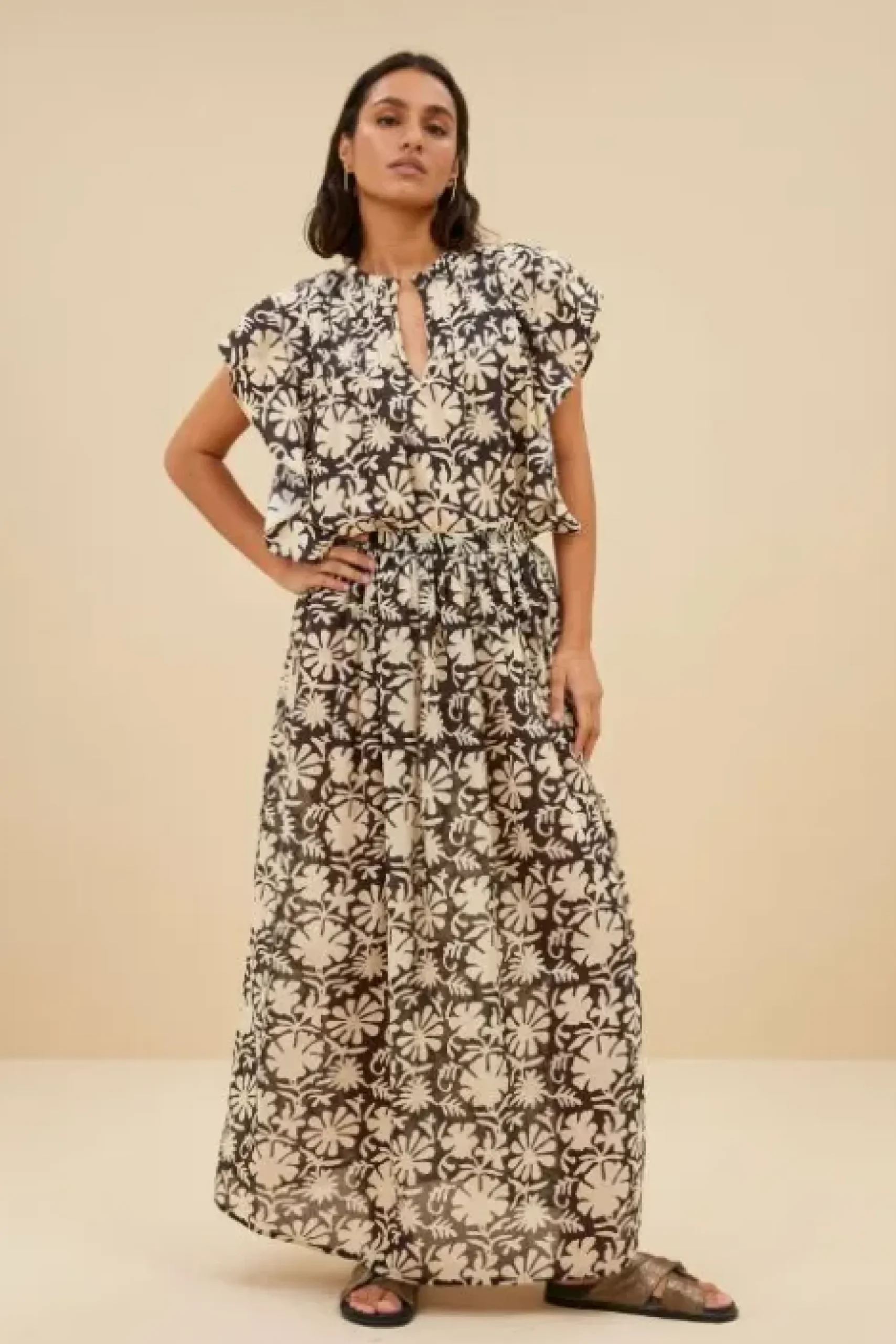 By bar Jupes<nina veda skirt | veda print