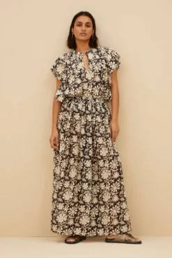 By bar Jupes<nina veda skirt | veda print