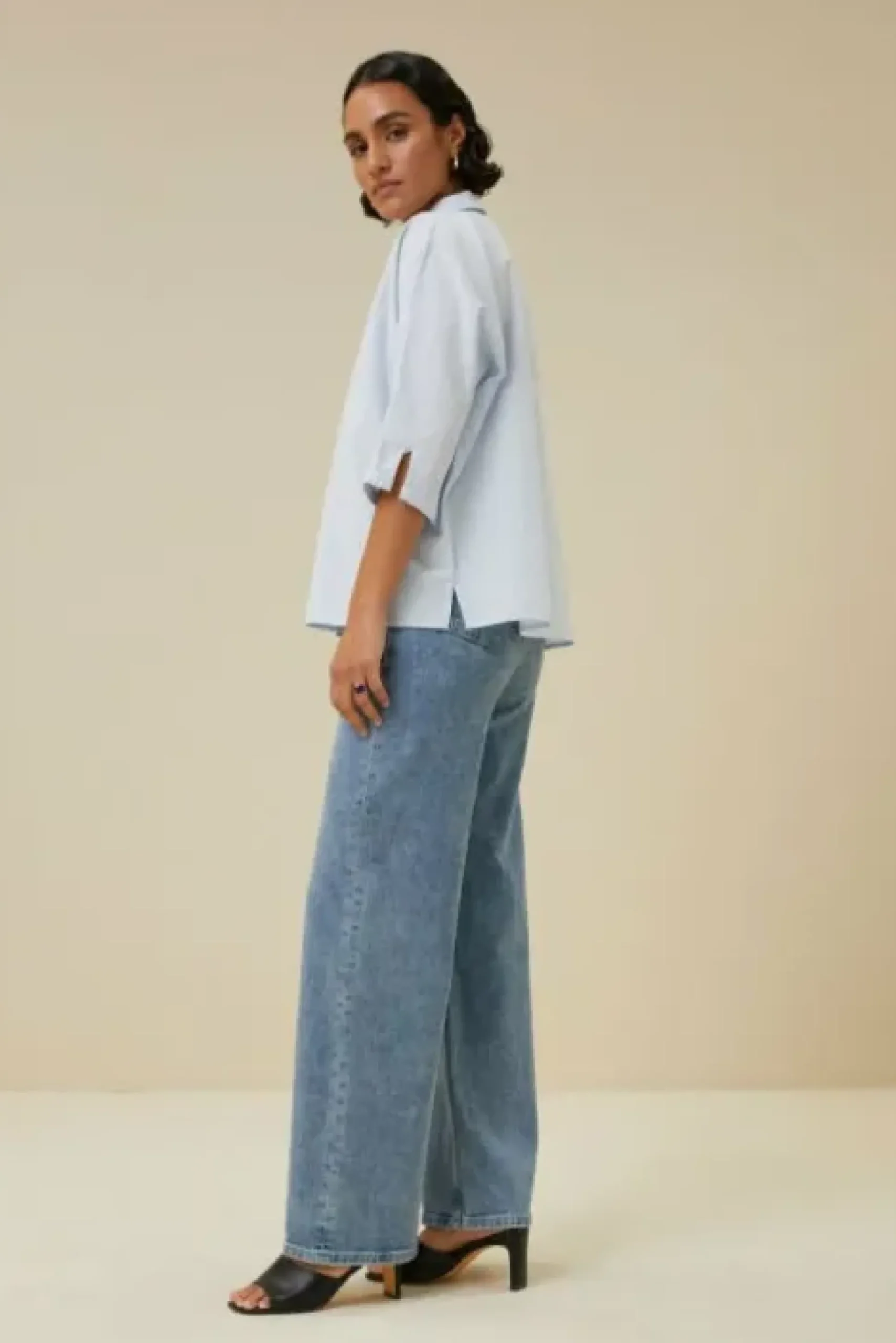 By bar Chemisiers<norel chambray blouse | light blue
