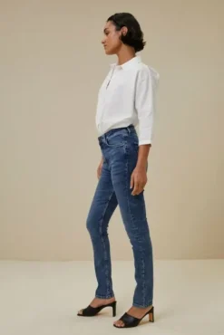 By bar Chemisiers<norel poplin blouse | white