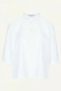 By bar Chemisiers<norel poplin blouse | white