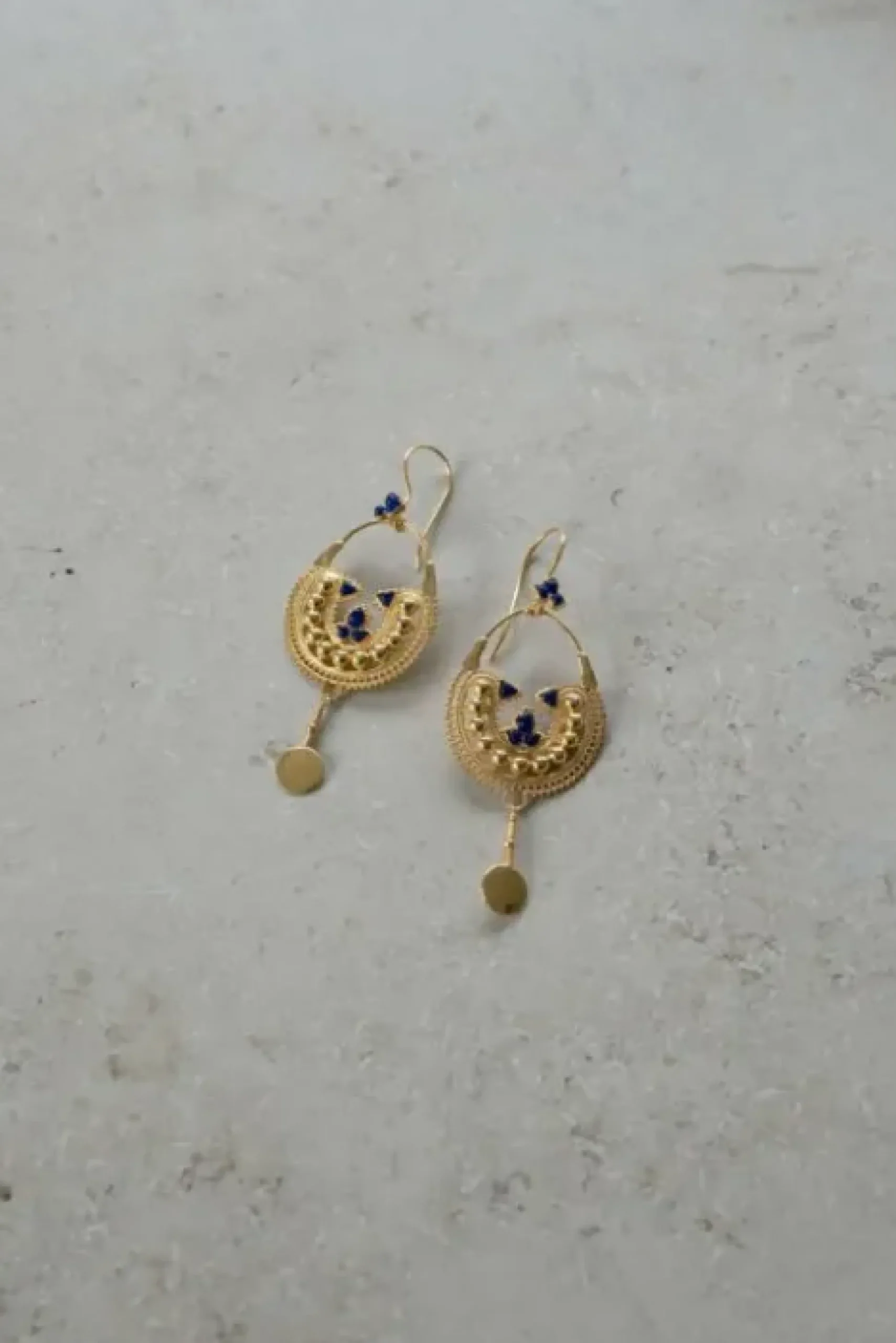 By bar Boucles D'oreilles|Bijoux<PD ART EARRING | blue