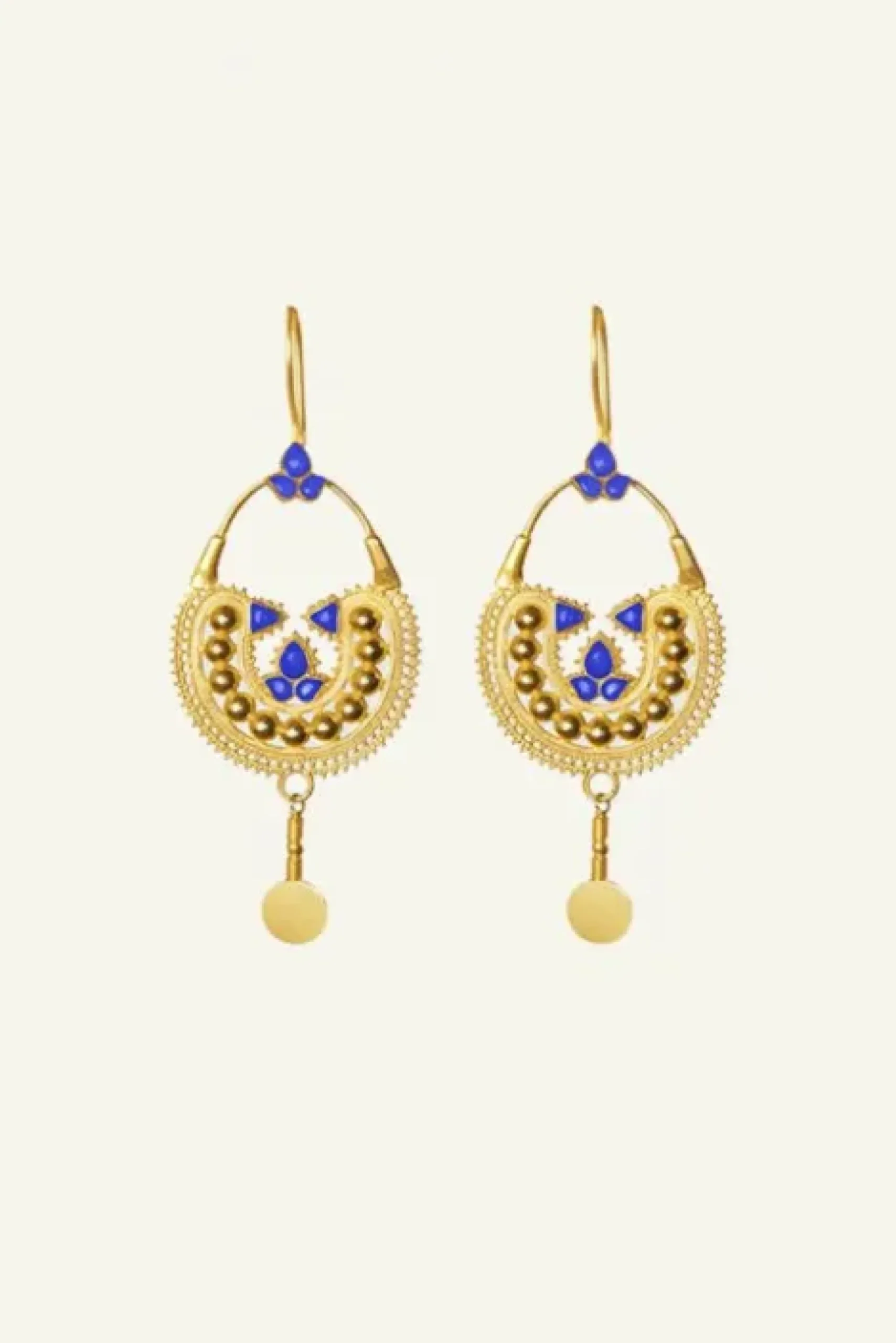 By bar Boucles D'oreilles|Bijoux<PD ART EARRING | blue