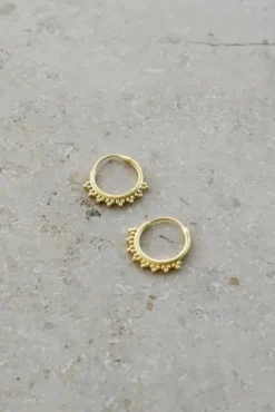 By bar Boucles D'oreilles|Bijoux<PD Hope medium | gold