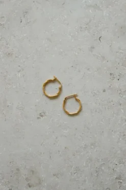 By bar Boucles D'oreilles|Bijoux<PD mila round earring large | gold