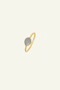 By bar Bijoux<PD MINIMAL RING | grey