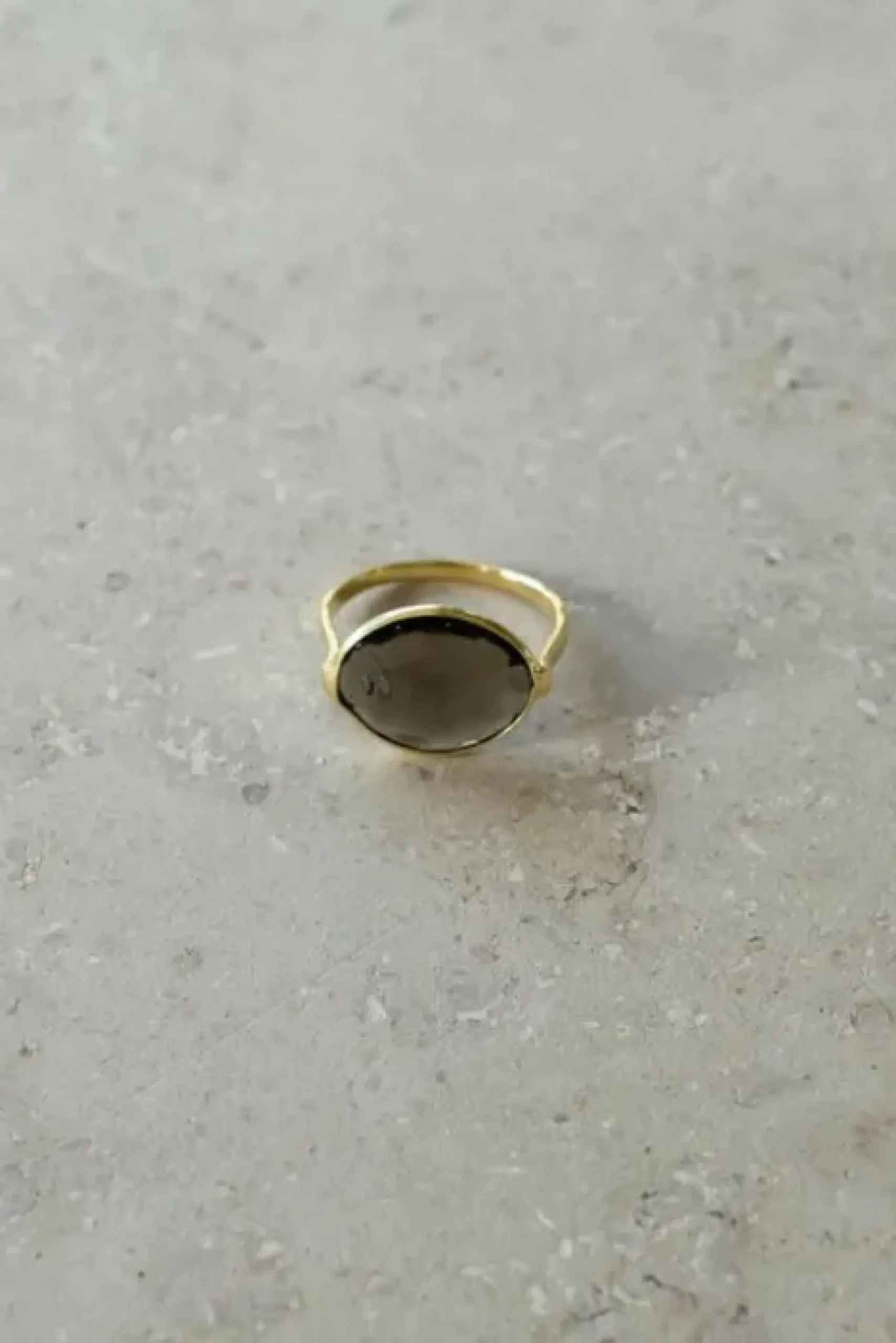 By bar Bijoux<PD OVAL RING | biscuit