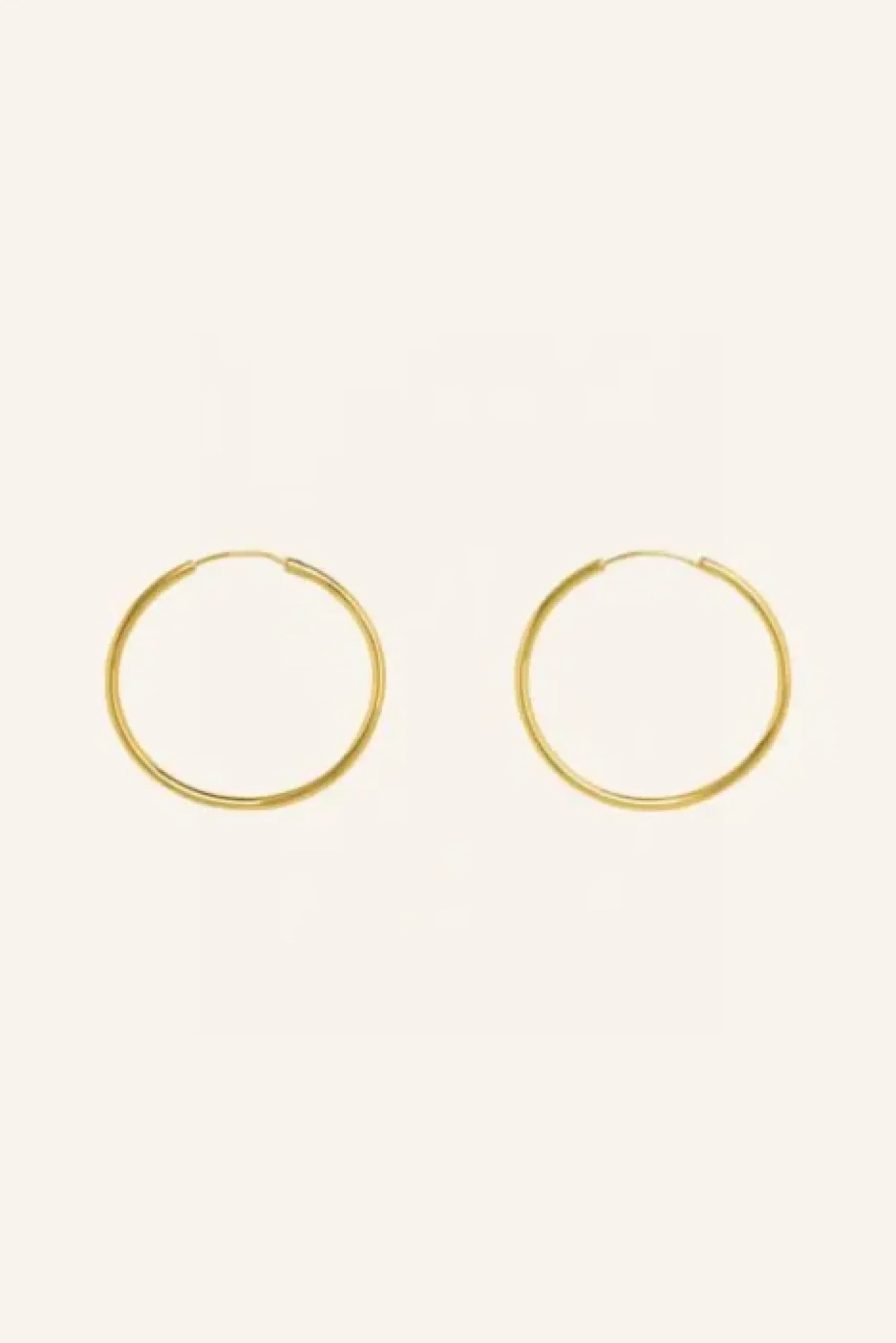By bar Boucles D'oreilles|Bijoux<pd round earring M | gold