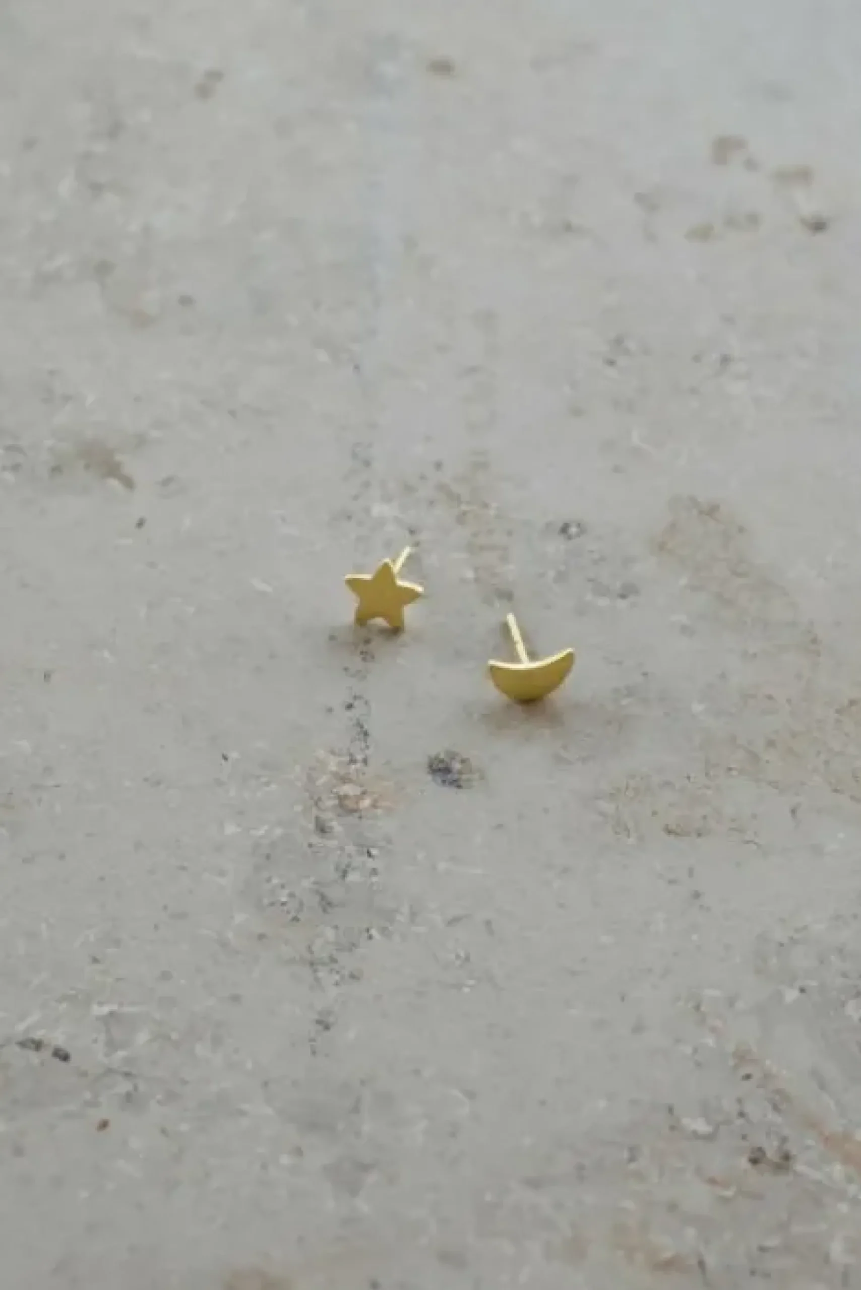 By bar Boucles D'oreilles|Bijoux<PD Star and Moon | gold