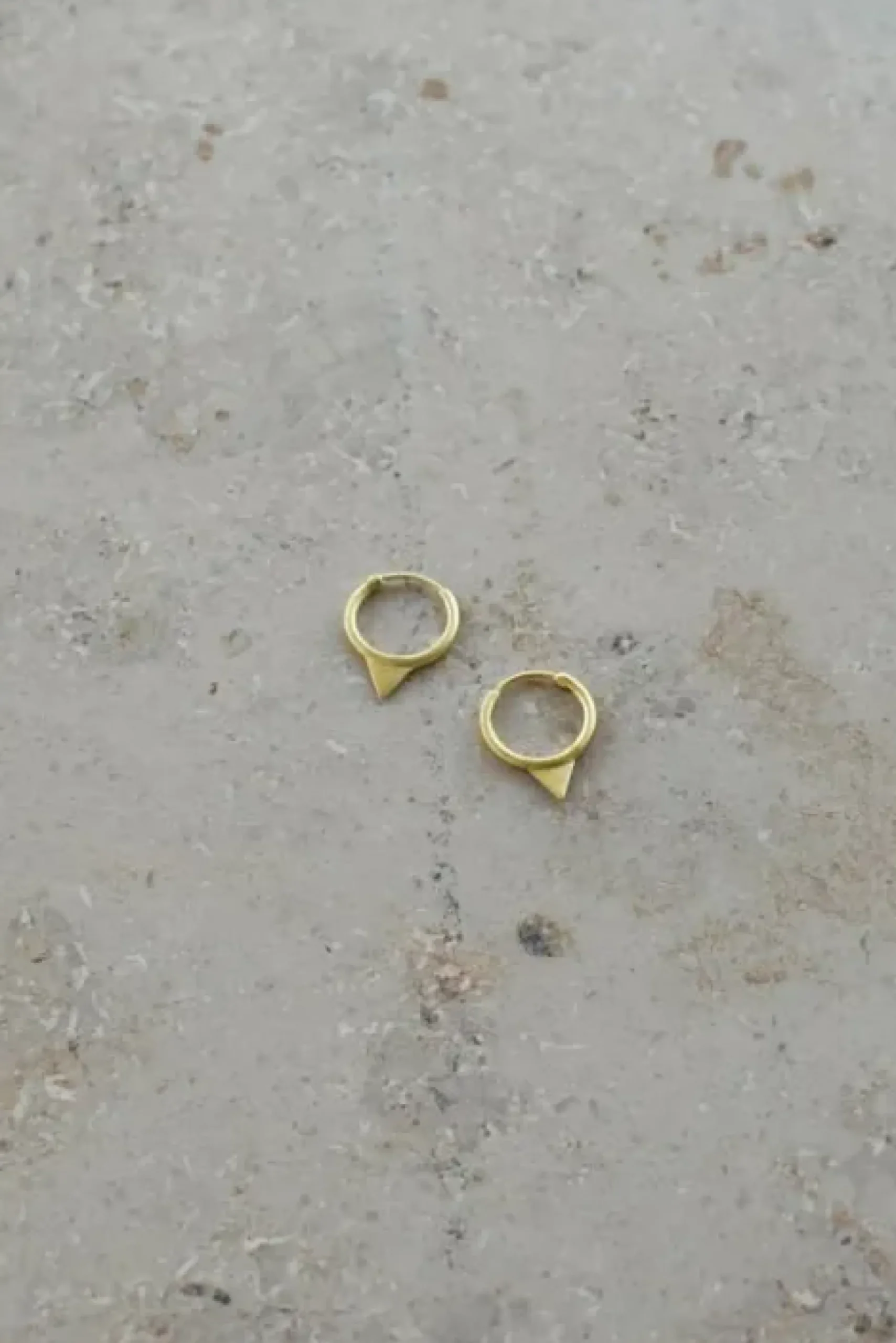 By bar Boucles D'oreilles|Bijoux<pd triangle | gold