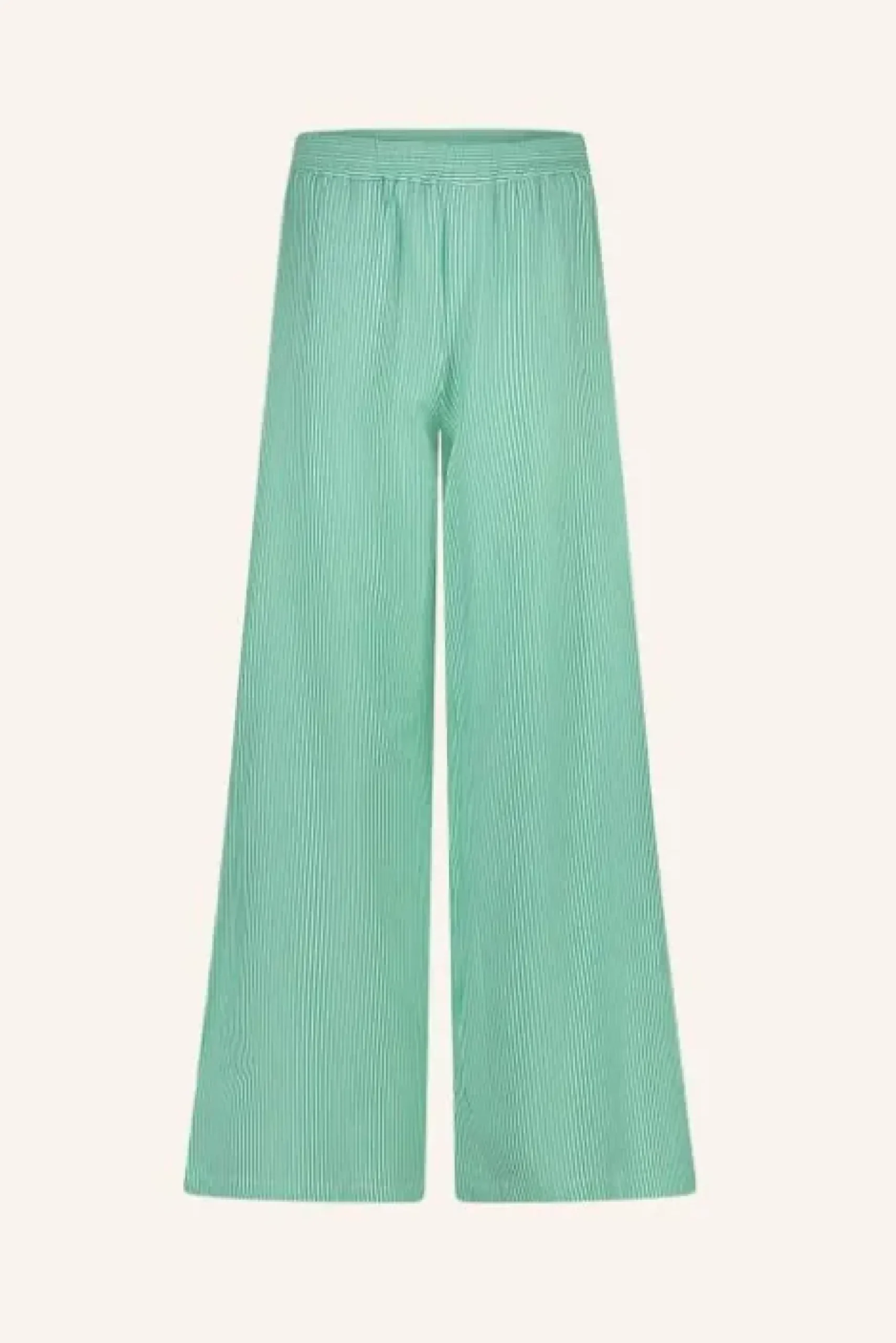 By bar Pantalon<randy green stripe pants | green seer stripe