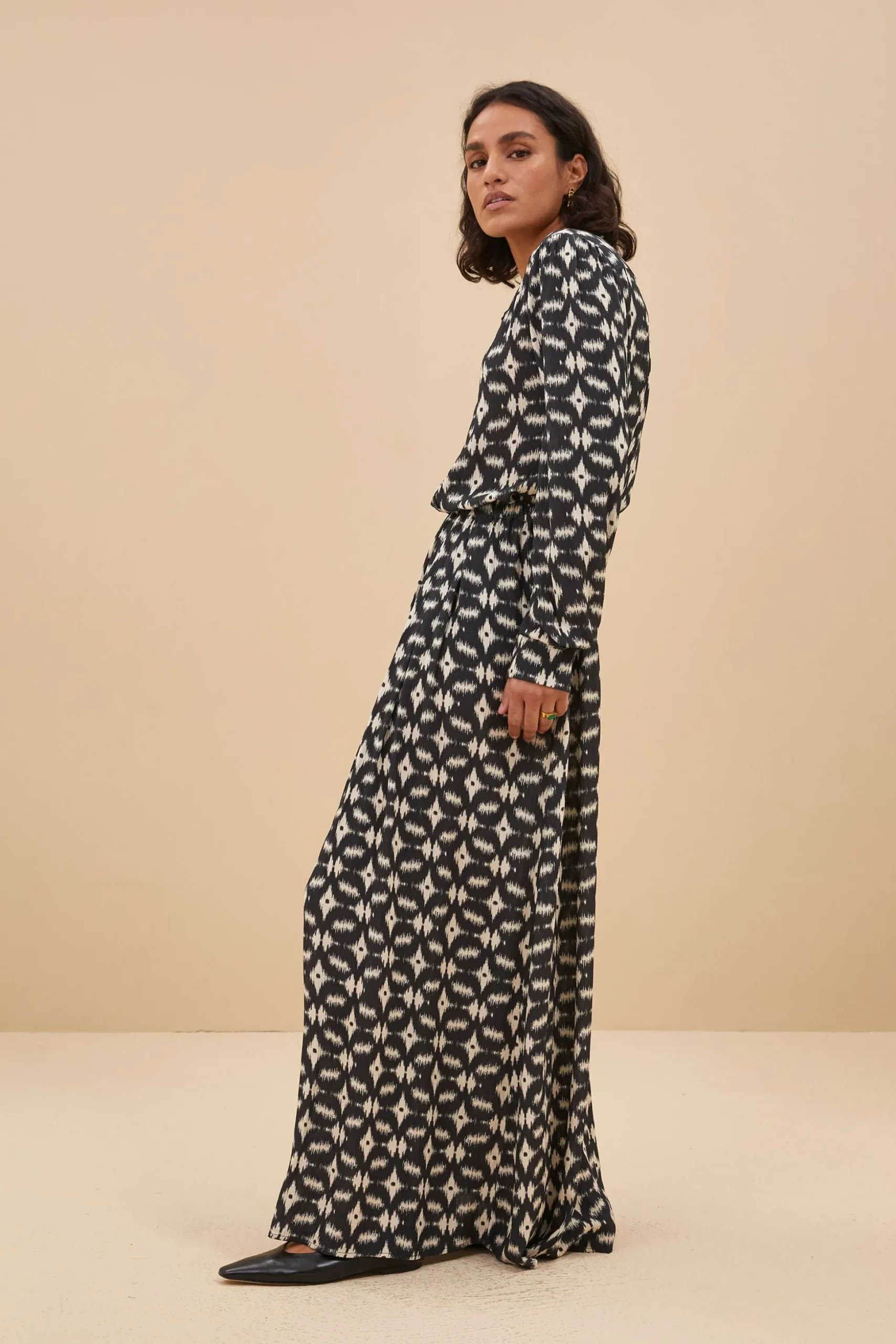 By bar Chemisiers<ribbe brisk blouse | brisk print