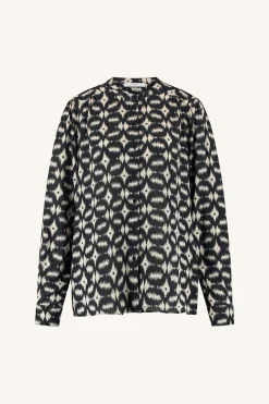 By bar Chemisiers<ribbe brisk blouse | brisk print