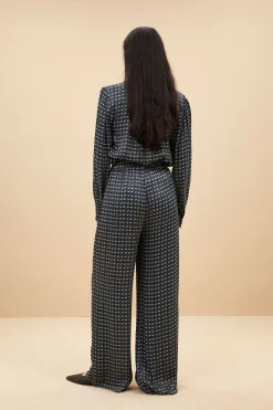 By bar Chemisiers<ribbe rastre blouse | rastre print