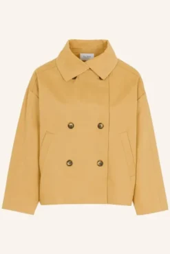 By bar Vestes<rika cotton coat | peanut