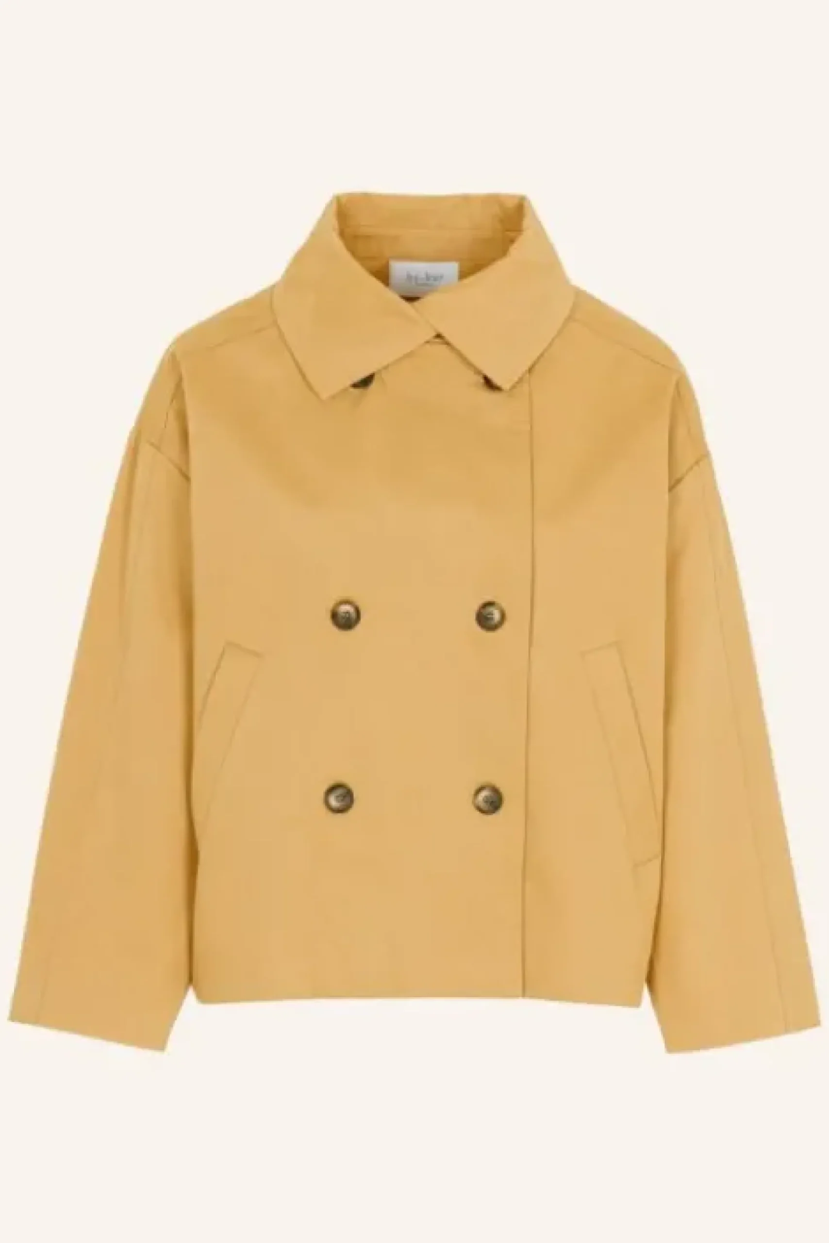 By bar Vestes<rika cotton coat | peanut