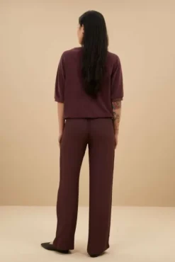 By bar Pantalon<robyn viscose pants | pecan