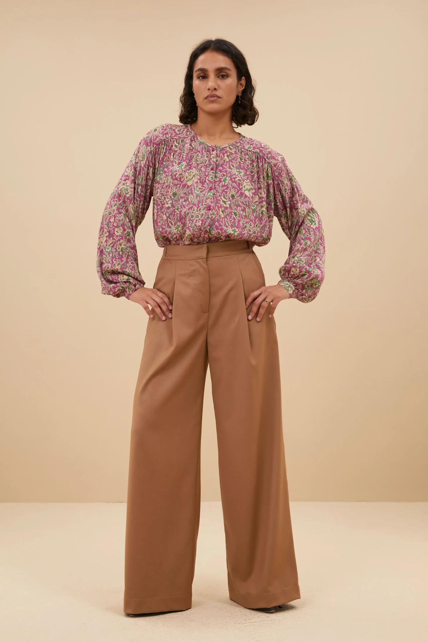 By bar Chemisiers<saar bouquet blouse | bouquet print