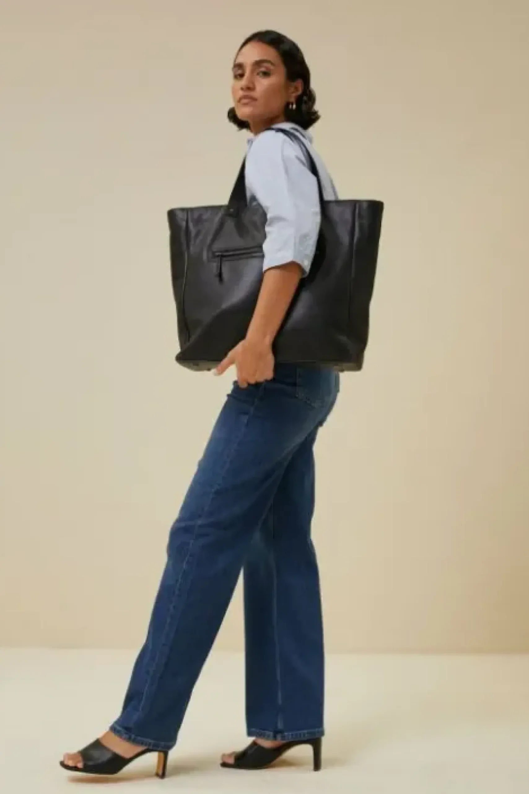 By bar Sacs<shopper bag | black