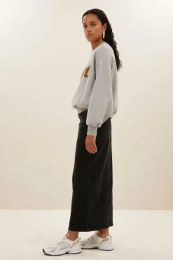 By bar Jupes<sis black skirt | jet black