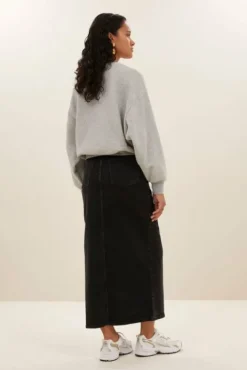 By bar Jupes<sis black skirt | jet black