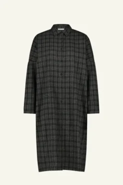 By bar Robes<small check dress | caramel