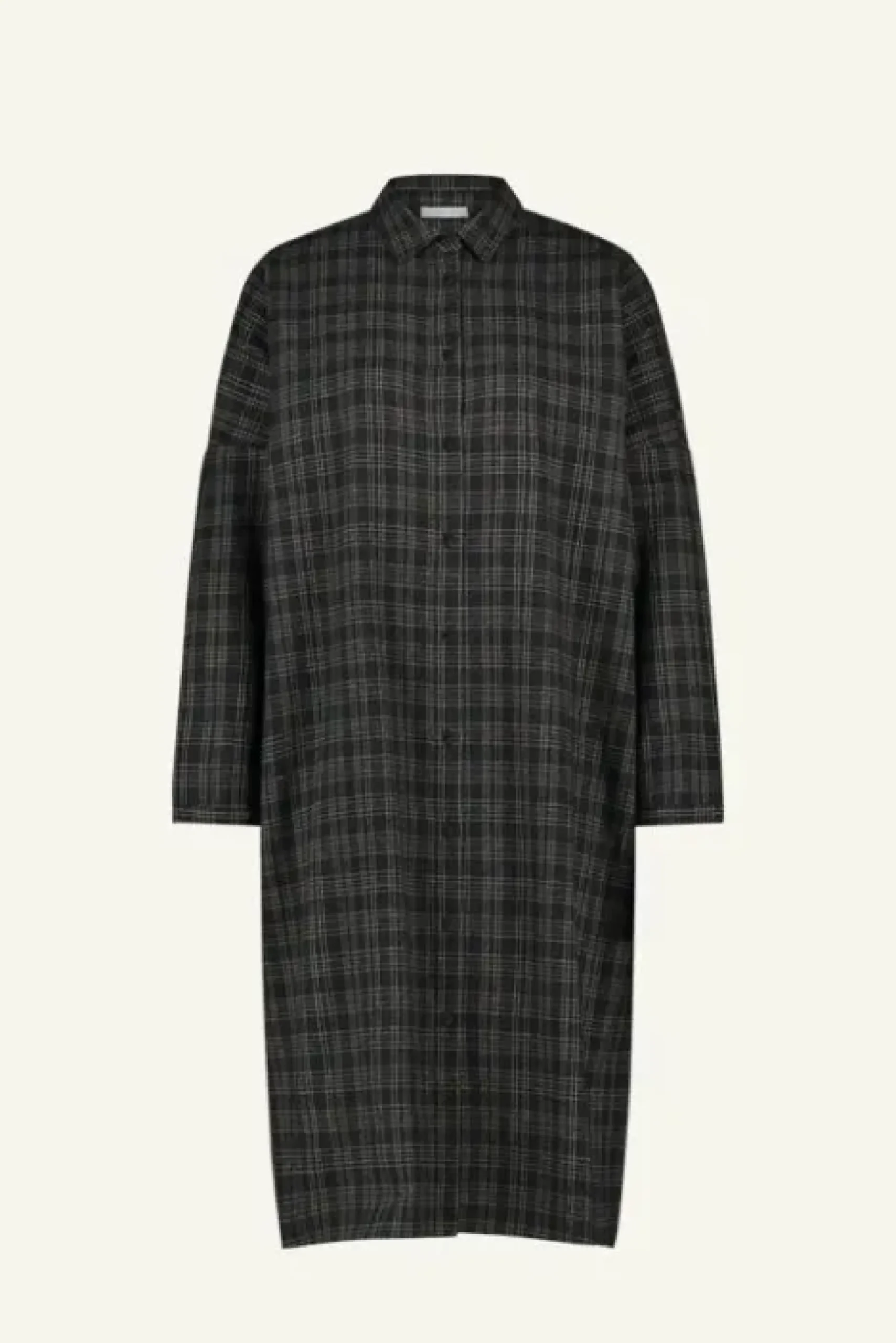 By bar Robes<small check dress | caramel