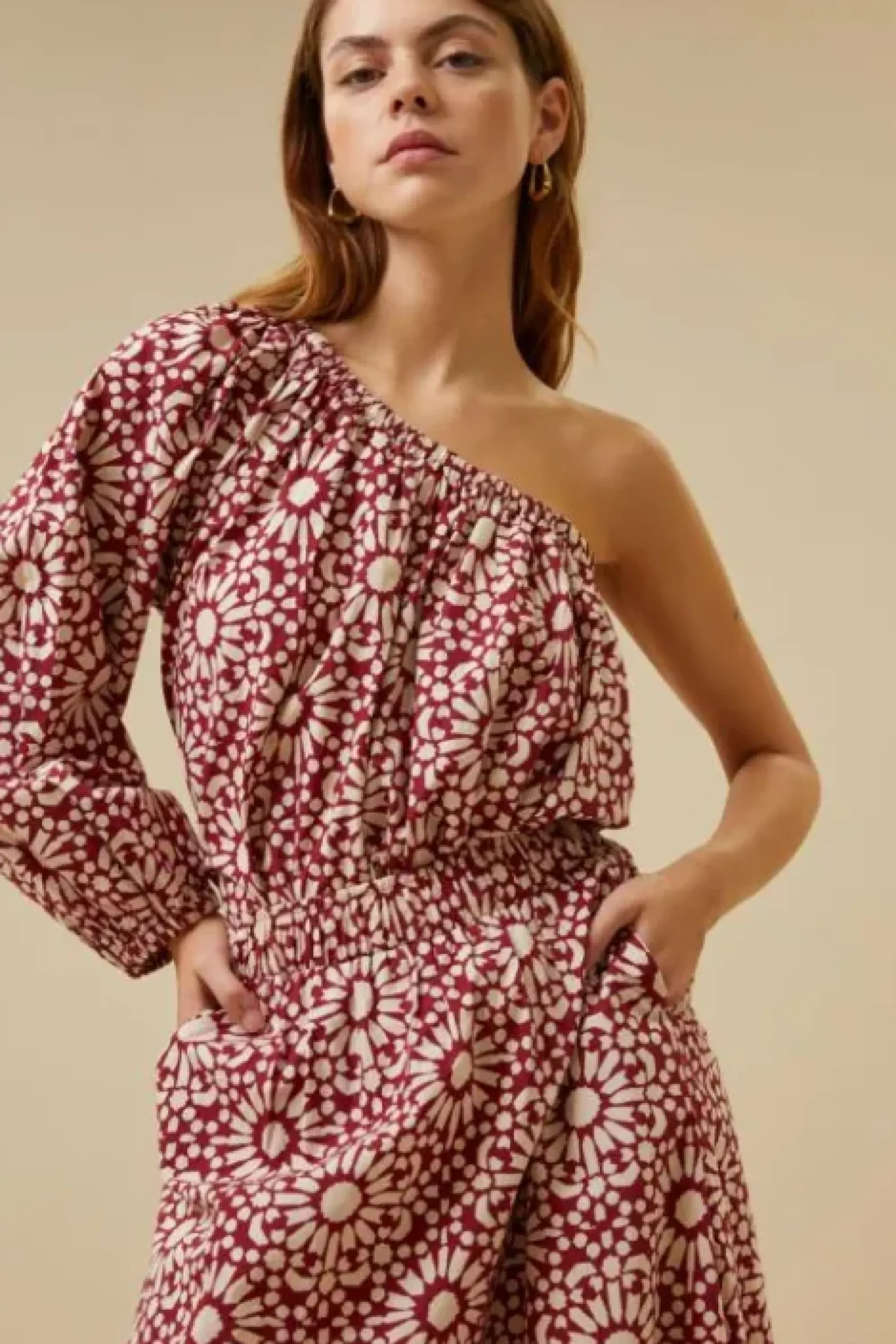 By bar Chemisiers<stella sunflower blouse | sunflower print