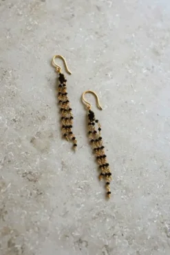 By bar Boucles D'oreilles|Bijoux<sterre earring | black